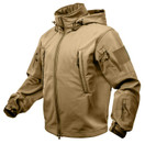Rothco Special Ops Tactical Soft Shell Jacket - Coyote Brown Large