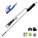 VA-400-WiFi Bundle: Vividia Ablescope VA-400 USB Rigid Articulating Borescope Plus VA-B2 WiFi AirBox for iOS Tablets iPhone and Android Phone and Tablet