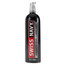 Swiss Navy Premium Silicone-Based Personal Lubricant & Anal Lubricant Sex Gel for Couples, 16 Oz.