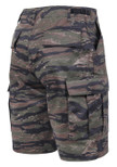 Rothco Camo BDU Shorts - Tiger Stripe Camo in Large