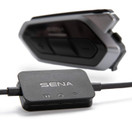 SENA 50R-01 50R Single Low Profile Motorcycle Bluetooth Headset Communication System with Mesh Intercom