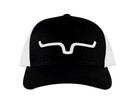 Kimes Ranch Apparel Mens Kimes Ranch Black Weekly Trucker Cap OS Black/White