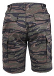 Rothco Camo BDU Shorts - Tiger Stripe Camo in Medium