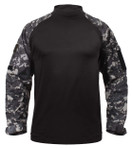 Rothco Tactical Airsoft Combat Shirt - Subdued Urban Digital Camo - Large