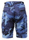 Rothco Colored Camo BDU Shorts - Sky Blue Camo XL