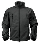 Rothco Special Ops Tactical Soft Shell Jacket - Black 2XL