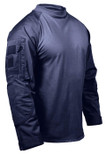 Rothco Military NYCO FR Fire Retardant Combat Shirt - Navy Blue XL