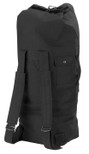 Rothco G.I. Style Canvas Double Strap Duffle Bag - Black