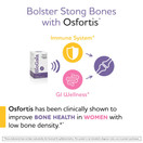 BioGaia Osfortis, Women's Probiotic for Strong Bones, GI Wellness, Hormone and Immune Balance, Contains L. reuteri 6475, 60 Capsules, 1 Pack