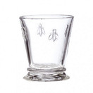 La Rochere 10oz Glass Tumbler Set of 2 – Napoleon Bee clear stemless glass – Ideal Birthday Housewarming gift – Sturdy everyday glasswaRE