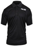 Rothco Moisture Wicking Police Polo Shirt - Small