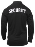  Rothco Moisture Wicking Long Sleeve Security Polo, Small