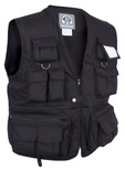  Rothco Uncle Milty Travel Vest Black, Medium