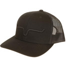 Kimes Ranch Mens Classic Weekly Cap, One Size - Black / Black