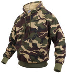 Rothco Camo Pullover Hooded Sweatshirt - Woodland Camo XL