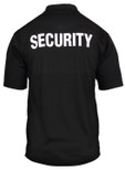 Rothco Moisture Wicking Security Polo Shirt With Badge