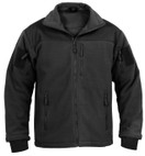 Rothco Spec Ops Tactical Fleece Jacket, Black