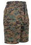 Rothco Digital Camo BDU Shorts - Woodland Digital Camo Medium