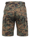 Rothco Digital Camo BDU Shorts - Woodland Digital Camo Medium