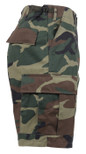 Rothco Camo BDU Shorts - Woodland Camo