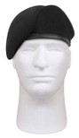 Rothco G.I. Type Inspection Ready Beret - Black 7 1/2