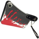 Kreepsville 666 Cleaver Clutch Bag Metallic