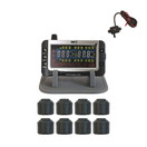 Truck Systems Technology TST 507 Tire Pressure Monitor w/ 8 Cap Sensors with Color Display