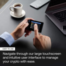 SecuX W20 - Most Secure Crypto Hardware Wallet w/ Bluetooth - Large Touchscreen - Easily Manage your Bitcoin, Ethereum, BTC, ETH, LTC, DOGE, BNB, Dash, XLM, ERC20, BSC & More