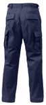  Rothco Relaxed Fit Zipper Fly BDU Pants, Navy Blue - Large