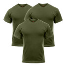  Rothco 3 Pack Military T-Shirt, Olive Drab - XL