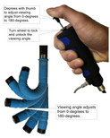 Vividia Ablescope - VA-980 Semi-Flexible USB Digital Inspection Camera Borescope w/ 180 Degree Articulating 8.5mm Diameter Probe