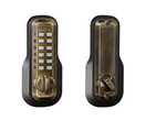 M210AB Mechanical, Keyless Deadbolt, Antique Bronze