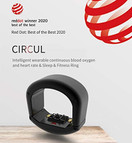 BodiMetrics CIRCUL Sleep and Fitness Ring - Tracks Heart Rate, Steps, Distance & Calories Burned, Monitors Blood Oxygen Saturation Levels Day and Night with Sleep Stages, Works with iOS and Android