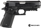 ReCover Tactical CC3P Grip and Rail System w/ Changeable Panels for the 1911