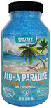 Spazazz SZCH SPZ-303 Hawaii Aloha Paradise Destination Crystals Container, 22 oz. Aromatherapy, Blue
