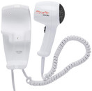 Andis 30135 1600-Watt Quiet Wall Mounted HangUp Hair Dryer, White