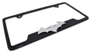 Batman Bat Black Open License Plate Frame