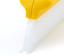  One Pass Hydroglide 18" Waterblade Silicone Y-Bar Squeegee Yellow w/ Heavy Duty Extension Pole Adapter