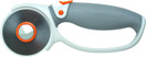 Fiskars Titanium Rotary Cutter, Ã 60 mm, For Right- and Left-handed Users, Orange/White/Grey, 1004753