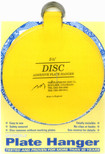 Flatirons Disc Adhesive Extra Large Plate Hanger Set (4-5.5Inch Hangers)