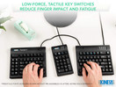 Kinesis Freestyle2 Ergonomic Keyboard w/ V3 Lifters for PC (9" Separation)
