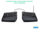 Freestyle VIP3 Pro Premium- New Tenting Accessory for The Freestyle Pro Ergonomic Keyboard from Kinesis