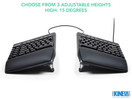 Freestyle VIP3 Pro Premium- New Tenting Accessory for The Freestyle Pro Ergonomic Keyboard from Kinesis