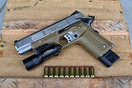  Recover CC3 H 1911 Grip and Rail System, Desert Sand, Universal