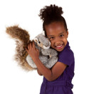 Folkmanis Gray Squirrel Hand Puppet, 1 EA