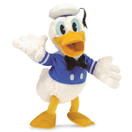 Folkmanis Disney Donald Duck Character Hand Puppet, White, Blue, Gold, Black, 1 EA