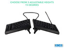 KINESIS AC930 V3 Pro Lifters (Tenting for Freestyle Pro & Edge), Black