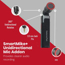 SabineTek Official SmartMike+ Unidirectional Mic Addon