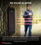 Dakota Alert BBA-4000 Solar Powered Break Beam Alarm Kit - BBT-4000 Infrared Wireless Transmitter and DCR-4000 Driveway Alarm Receiver, Up to 1 Mile Operating Range