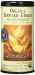 REPUBLIC OF TEA Organic Turmeric Ginger Green Tea, 50 Tea Bags